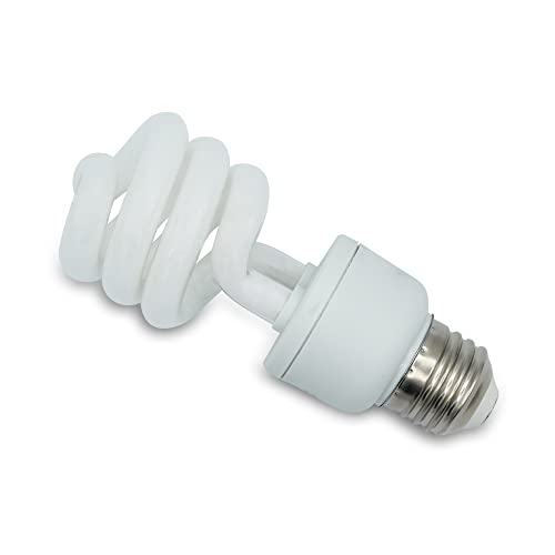 UVB Reptile Light 15W 10.0 Desert Terrarium UVB Bulb - 1 Pack | Bearded Dragon · Dwarf Monitors · Veiled Chameleons Simulates UVB from the Sun to Help in Calcium Absorption 120V - color: Uvb 10.0, size: 1 Count (Pack of 1)