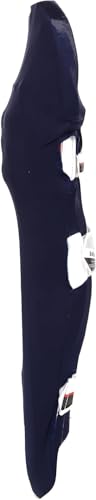 KNK Cricket Batting Pad Covers, Universal Youth and Adult Fit, Pair - color: Navy Blue