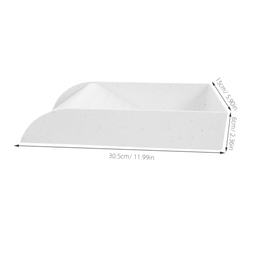 GALPADA Turtle Basking Platform Multi Functional Reptile Feeding Dish and Water Bowl for Turtles Frogs and Lizards Durable Tank Decor with Ramp for Sunbathing and Feeding