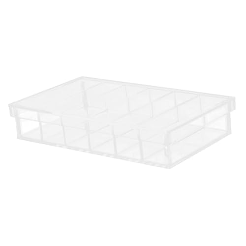 SHINEOFI Acrylic Incubation Box with Lid for Aquarium Fry and Specimen Observation 6-Compartment Portable Breeding Tray Made of Acrylic for Research and Easy-Clean Laboratory Use