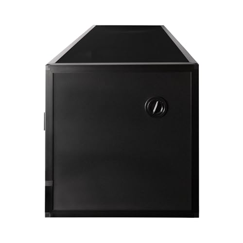 Reptile Habitats 5x2x2 (150 Gallon) Reptile Enclosure PVC Panels, Glass Doors, Lightweight, Easy to Assemble, Heavy Duty Screen, Aluminum Frame
