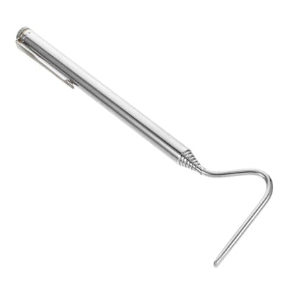 Extendable Stainless Steel Snake Hook for Reptile Handling Compact Design for Catching and Control of Corn Snakes and