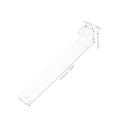 Toyvian 2pcs Aquarium Hangers Kit Plant Holder Hooks for Fish Tank Reptile Basking Station Terrarium Supplies Easy to Install