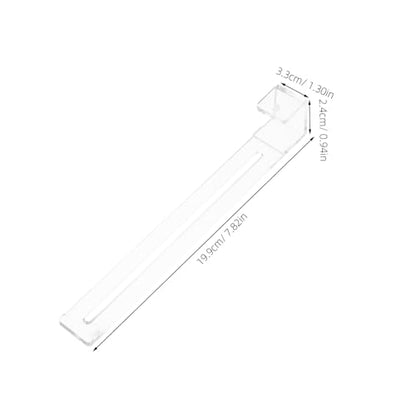 Toyvian 2pcs Aquarium Hangers Kit Plant Holder Hooks for Fish Tank Reptile Basking Station Terrarium Supplies Easy to Install
