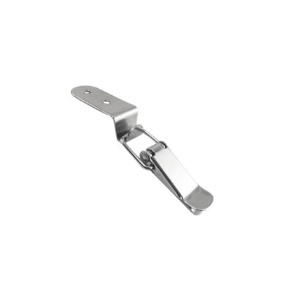 Latch 90 Degree Stainless Steel Spring Loaded Toggle Latch, Silver Catch Hasp Clamp Clip Lock with for Cabinet, Wooden Case, Box (70mm - 4 Pack)