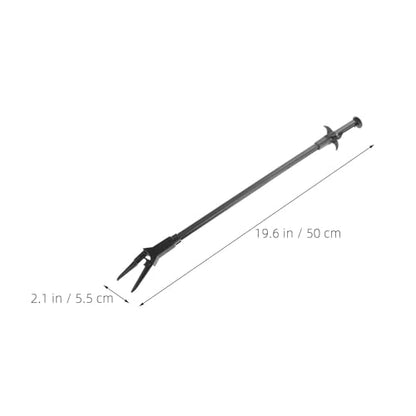 3Pcs Fish Tank Tweezers: Long Aquarium Tweezers 19.7inch - Aquarium Grabber Tool - Reptile Feeding Tongs - Aquascaping Tong Clamps for Coral Plant