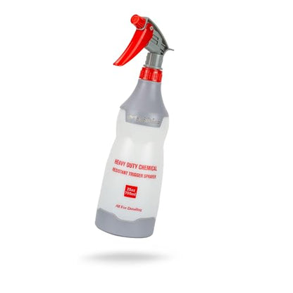 Maxshine 25oz Universal Heavy Duty Spray Bottle - Resistant Detailing Sprayer with Adjustable Nozzle & Ergonomic Trigger for Car Cleaning, Garage, Home (Gray) - color: Gray