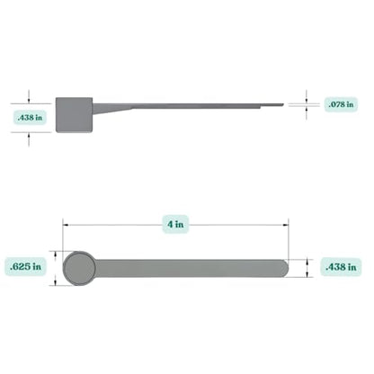 1.5 mL (1.5 CC) Long Handle Plastic Measuring Spoon for Coffee, Protein Powder, Pet Food, Spices, Grains, Dry Goods – Food-Grade BPA-Free (Pack of 1) - size: 1.5 mL | 1.5 cc