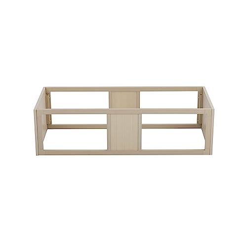 New Age Pet ECOFLEX Two Large Reptile Enclosures with Matching Stacker Combo Set in Maple - color: Maple, size: Large
