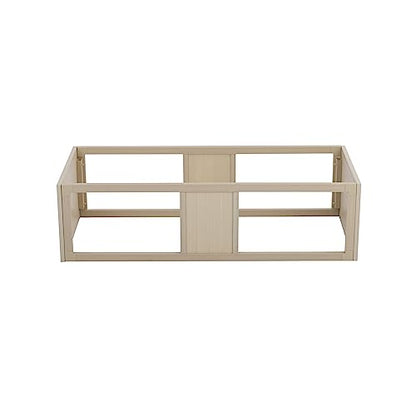 New Age Pet ECOFLEX Two Large Reptile Enclosures with Matching Stacker Combo Set in Maple - color: Maple, size: Large