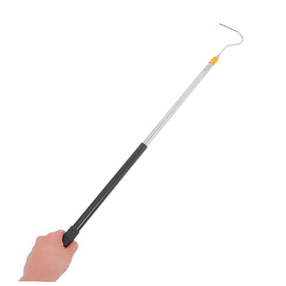 MERRYHAPY Adjustable Snake Catcher Pole Snake Hook Tool Reptile Accessories Catching Stick for Handling Essential Tools