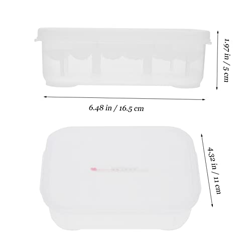 Abaodam 1Pc Reptile Egg Incubator with Compartments Durable Hatching Box for Snakes and Geckos Easy to Clean and Manage Temperature Gauge Included for Scientific Research