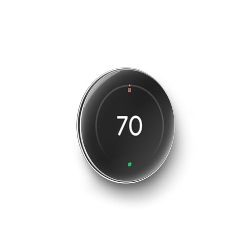 Google Nest Learning Thermostat (4th gen) + Nest Temperature Sensor (2nd gen) - Silver - color: Polished Silver