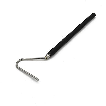 JIH Stainless Steel Extensible Snake Hook, 39 inch | Retractable, Reptile Hook, Pick-up Handling Tool