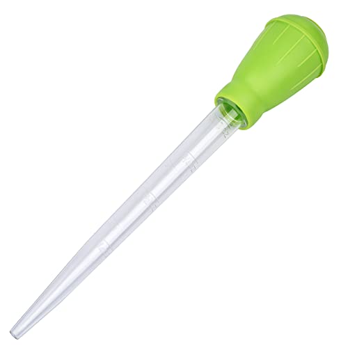 WEAVERBIRD Manual Fish Tank Water Changer Aquarium Dropper, 30ml Aquarium Clean Pipette Dropper, Fish Tank Cleaning Waste Remover, Aquarium Gravel Cleaning Straw, Green - color: Green