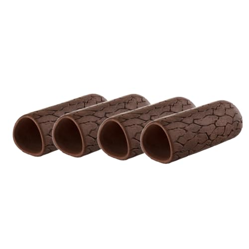 Plecoceramics Aquarium pleco breeding cave Fish Tank Decorations Small Size (4 pcs)