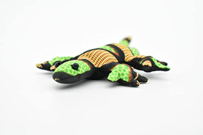 Gecko, Green, Reptiles, Green, Hand Made, Thailand Sand Creatures, Toy, Paper Weight, Bean Bag, Cornhole 3" TH7 BB67