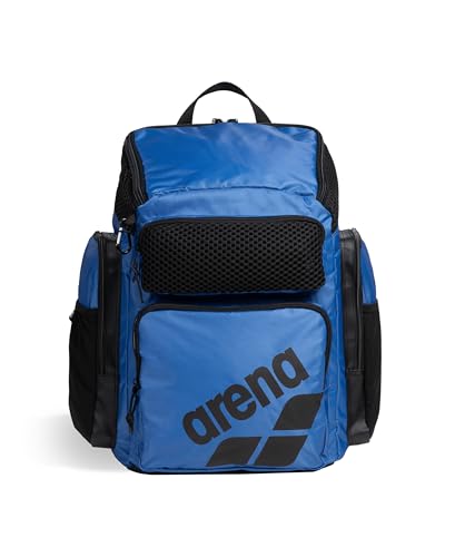 ARENA One Go Swim Backpack Travel Large Size Athletes Sports Equipment Bag 45 Liters - color: Royal