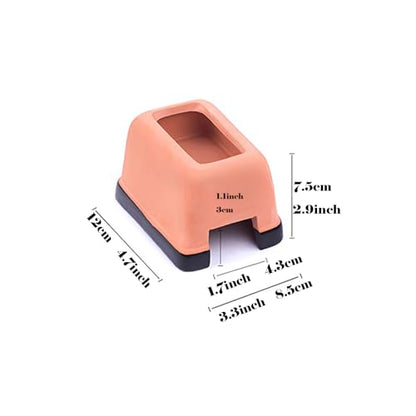 OMEM Reptiles Hideout Humidification Cave with Basin for Gecko (Medium) - size: M