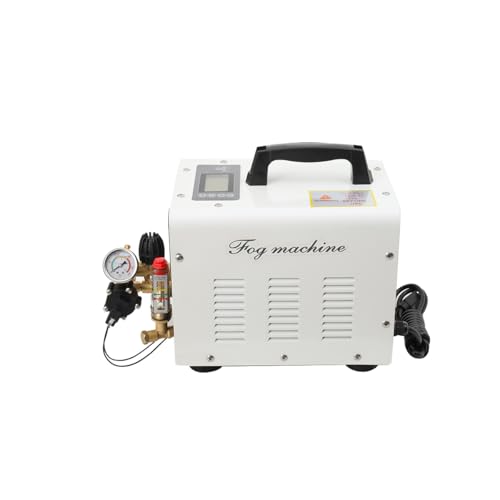 860PSI High Pressure Mist Cooling System Pump with 20pcs Nozzles, 180W Mister System for Outside Patio, Patio Misting Mister System Kit Greenhouse Misting System