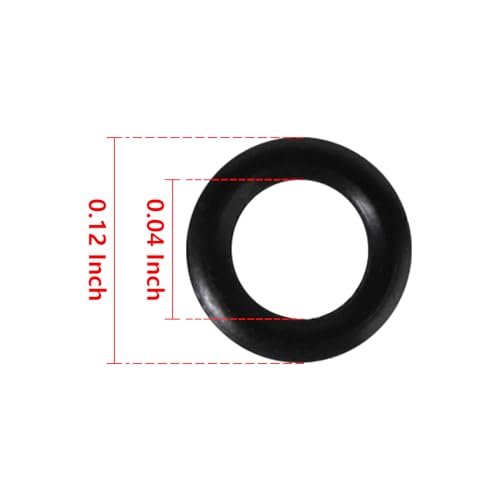 100 PCS Brass Misting Nozzles O Ring | Outdoor Cooling System 100pc Misting Nozzle O Ring for Outdoor Cooling System - size: 100pc-O Ring