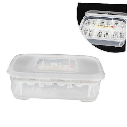 Mipcase Reptile Pet Incubator Egg Holder Isolation Box for Snakes Lizards Hatching Incubator Temperature Control Random Color