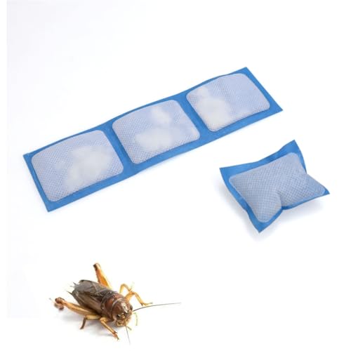 40 Pack Reptile Food Water Pillow Feeder Water Pillows Put in Reptile Enclosure or Tank for Reptiles Frogs Hermit Crab