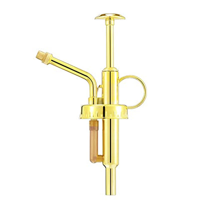 Sprayers Watering Nozzles, Plastic Golden Top Pump, Replacement for Glass Plant Mister Spray Bottle - color: Replacement Nozzle