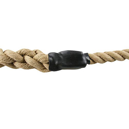 Perantlb Outdoor Climbing Rope for Fitness and Strength Training, Workout Gym Climbing Rope, 1.5'' in Diameter, Length Available: 8,10, 15, 20, 25, 30,40, 50 Feet… - size: 15 ft, style: Without Hook