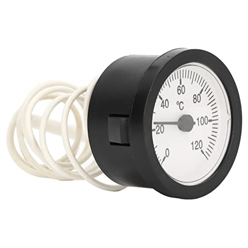 Portable Accurate Bimetal Thermometer for Industrial Use, Small Size, Ideal for Reptiles or Plants, ABS Material