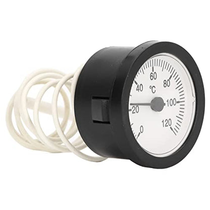 Portable Accurate Bimetal Thermometer for Industrial Use, Small Size, Ideal for Reptiles or Plants, ABS Material