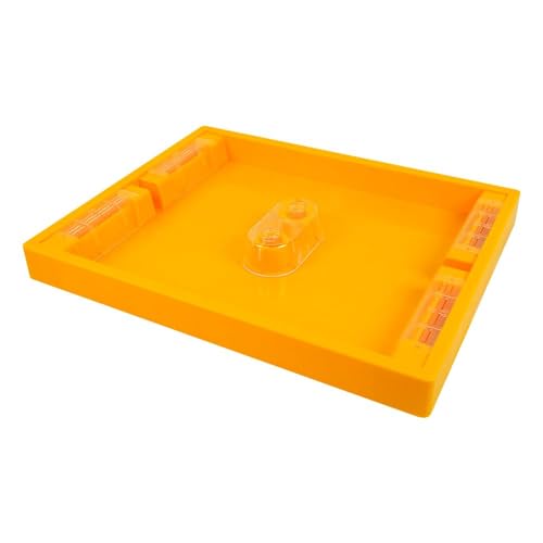 Bee Feeder Top Feeder for Langstroth 10 Frame Hive, 6-Channel 1.2 Gallon Beekeeping Feeder for Wet and Dry Feeding, for Backyard, Apiary or Commercial Hives, Bee Watering Station - size: 1 pcs