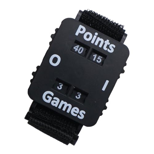 Portable Cricket and Tennis Score Keeper Watch Wristband with Accurate Score Recording and Pla Material for Pickleball Matches Suitable for Ages