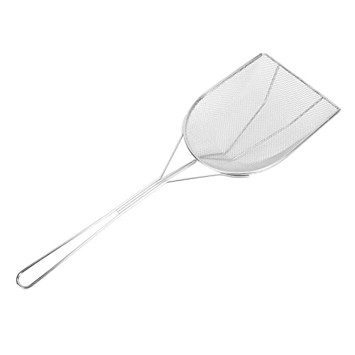 Reptile Sand Shovel Scooper Stainless Steel Fine Durable Litter Corner Cleaner for Reptile Terrarium Tank Box Tortoise Lizard Snake Scorpion Spider Anole Frogs