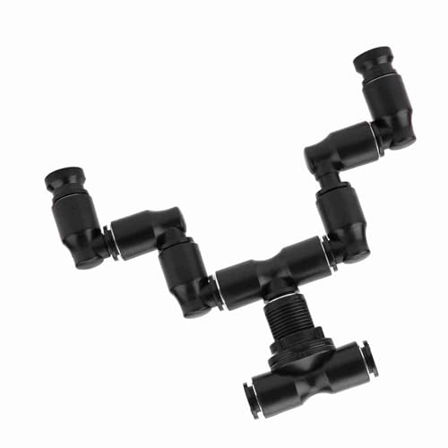 Reptiles Terrarium Nozzle, Reptiles Fogger Mist Sprinkler Rainforest Tank 360 Adjustable Aquarium System