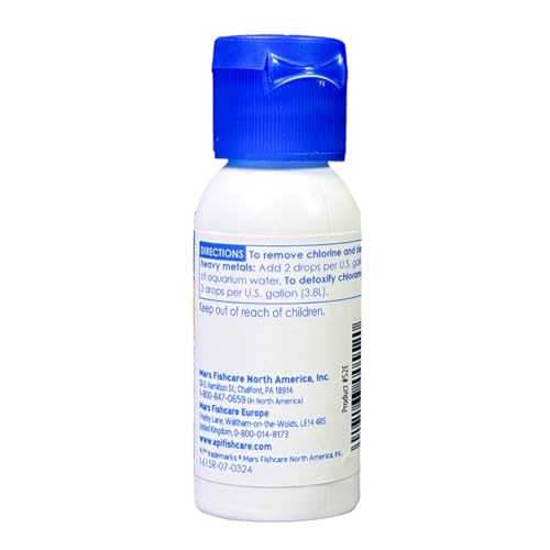 API TAP WATER CONDITIONER Aquarium Water Conditioner 1-Ounce Bottle - color: White, size: 1-Ounce
