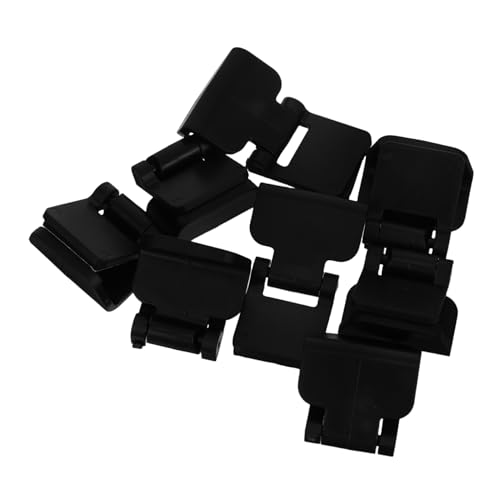 8pcs Aquarium Security Lock Clips Durable Rimless Fish Tank Top Cover Support for Reptile Tanks Prevent Escape Sturdy Design for Long Term Use
