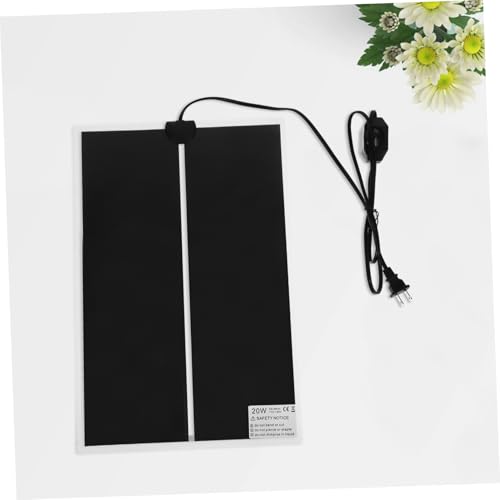 Levemolo 3pcs Reptile Heating Pad Thermostat for Terrarium Under Tank Heater for Snakes Lizards and Crabs Standard Voltage
