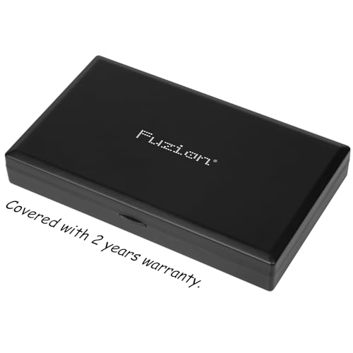 Fuzion Digital Pocket Gram Scale - 1000g/0.1g Small Food Scale Portable | Easy of Use, LCD Display, Tare Function, 6 Modes Ounces Grains, Batteries Included, Travel Food Scale - color: Black