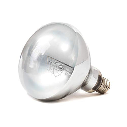 REPTI ZOO 125W Reptile Heat Lamp - Full Spectrum UVA UVB Sun Lamp - Self-Ballasted Vapor Basking Spot Lamp/Bulb/Light for Reptiles and Amphibians - style: 125W