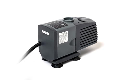Jebao Submersible Fountain Pump for Hydroponics, Aquaponics, Waterfall, Fish Pond (FA-2000F, 530GPH) - size: 530gph