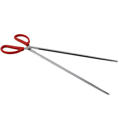 Multi-Function Clip Scissor Tongs Anti-Slip Tool Clip Sea Crab Artifact Crab Tongs, Mud Tongs, Iron Tongs, Garbage Clips, Catching Sea Clips - 14.5 Inches Long (Straight Head) - size: Straight Head