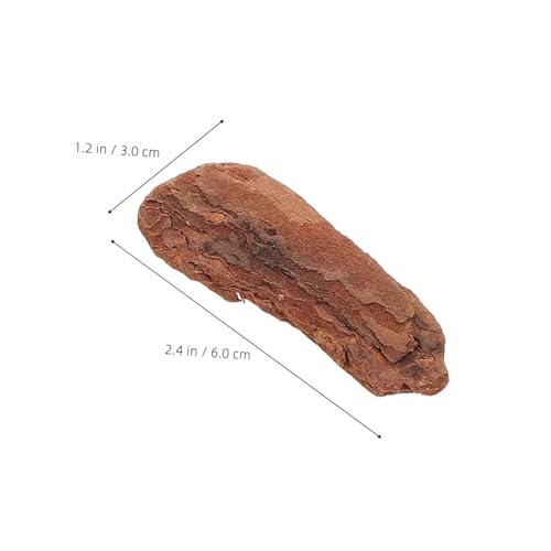 POPETPOP Reptile Terrarium Bark Chips 1 Bag Pine Bark for Tanks Decor | Natural Texture, Easy Placement, Small Pets, Single-Pack Supply, Polished Finish, Tidy Accent Piece, Daily Setup