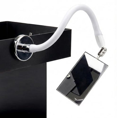 Magnetic Inspection Mirror Tool with 360° Swivel Adjustable Head, Welding Mirror for Mechanics & Automotive, Telescoping Stick for Tight Spaces Blind Spots