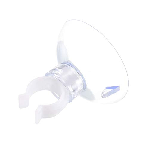 uxcell Aquarium Suction Cup Clips Airline Tube Holders Clamps for Fish Tank Clear 10mm 20Pcs - size: 10mm