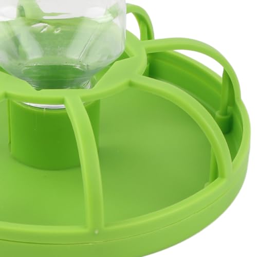 Reptile Water Dispenser, PP Gravity Water Bottle Automatic Feeder with Removable Top and Smooth Edges, Self Refilling Station for Lizard Tortoise Chameleon (Large) - size: Large