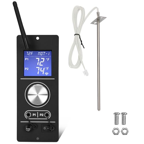 Gen 2 Retro Fit WiFi PID Pellet Grill Controller,Replacement for Camp Chef Pellet Grill & Smoker PG24-82 Models, PG24-82 Compatible with Pursuit 20, SG24, XT24, SGG/SG 30, SGX36, DLX24/36