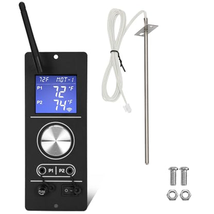 Gen 2 Retro Fit WiFi PID Pellet Grill Controller,Replacement for Camp Chef Pellet Grill & Smoker PG24-82 Models, PG24-82 Compatible with Pursuit 20, SG24, XT24, SGG/SG 30, SGX36, DLX24/36