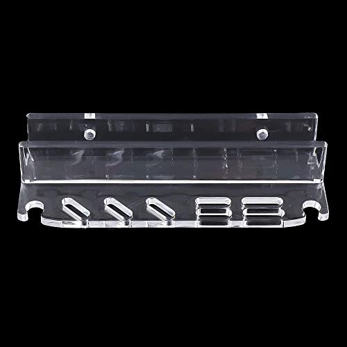 Vctitil Aquarium Plant Tools Holder Aquarium Tank Tool Acrylic Holder Grass Maintenance Tool Storage Rack for Tweezer Scraper Scissor Cleaning Tool