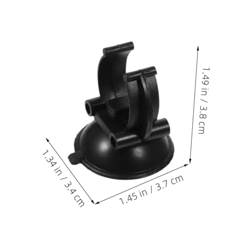 UKCOCO 12Pcs Aquarium Suction Cups with Clips Durable Hose Holders for Fish Tank Setup for Airline Tubing Decorations Shrimp Nests and Reptile Hammocks